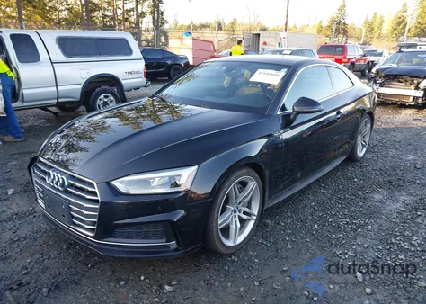 2018 Audi A5 2.0T Premium z USA, uszkodzony, nr VIN WAUTNAF50JA010298